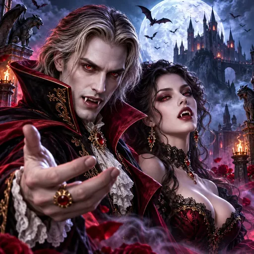 Blood Suckers slot cover with cartoon vampire theme